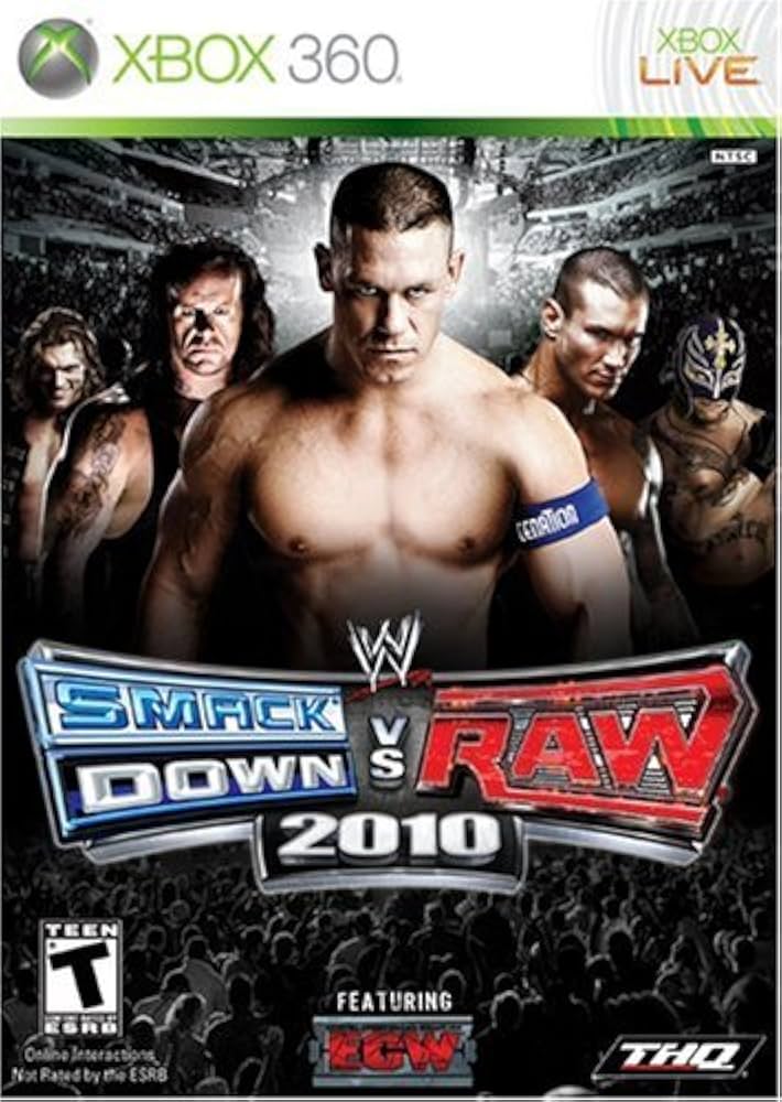 Amazon.co.jp: WWE 2010 Smackdown vs Raw - Xbox360 : ゲーム